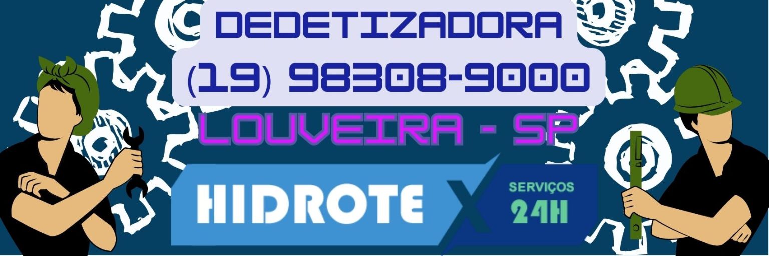 Dedetizadora em Louveira 24 h | Hidrotex (19) 98308-9000